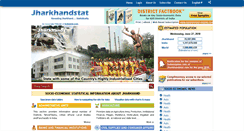 Desktop Screenshot of jharkhandstat.com